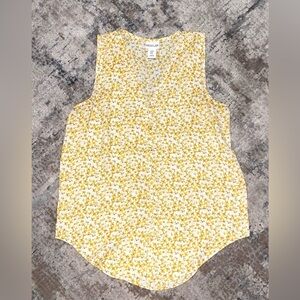 Rachel Zoe button up tank top blouse size medium